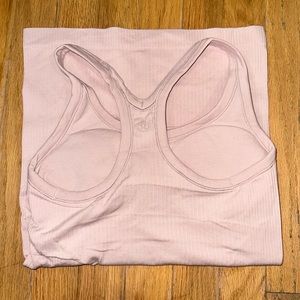 lululemon EBB to street tank light pink